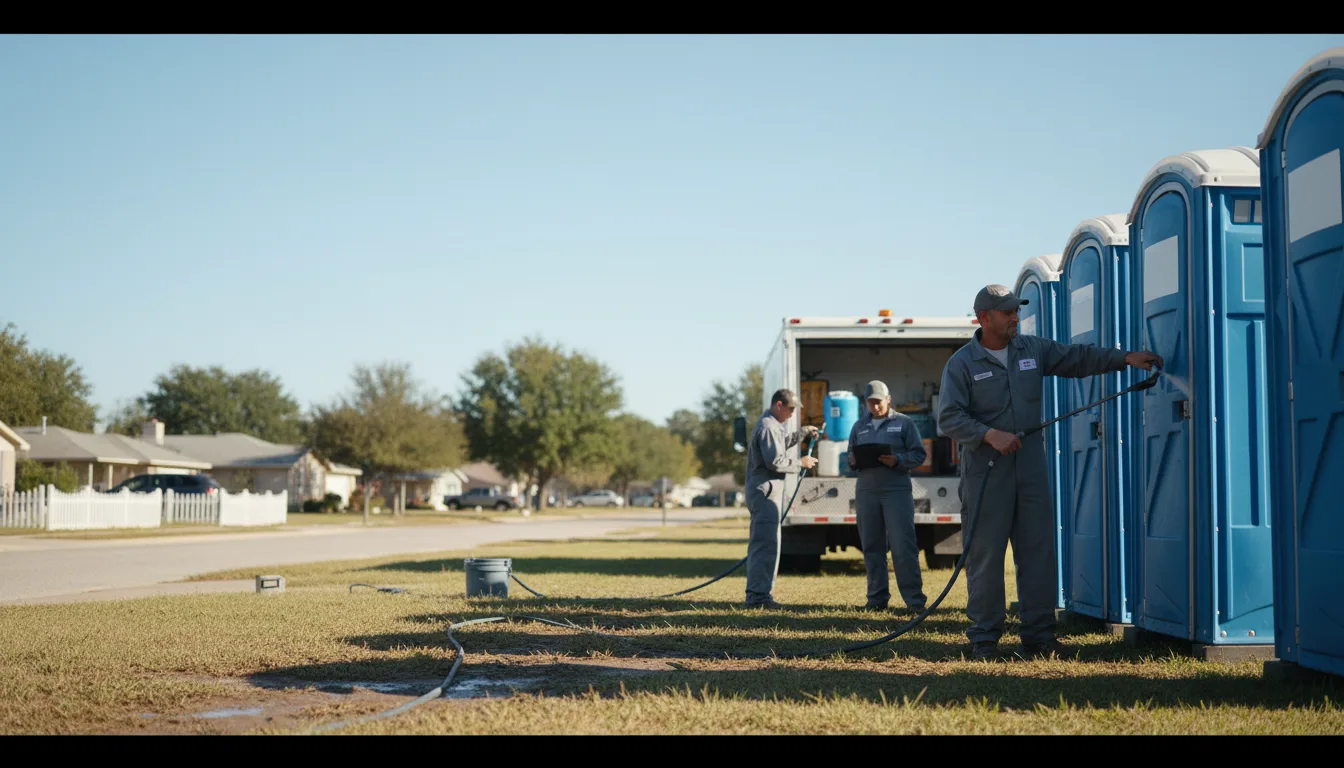 Long-Term Portable Toilet Rental in Sandy Ridge, NC near me